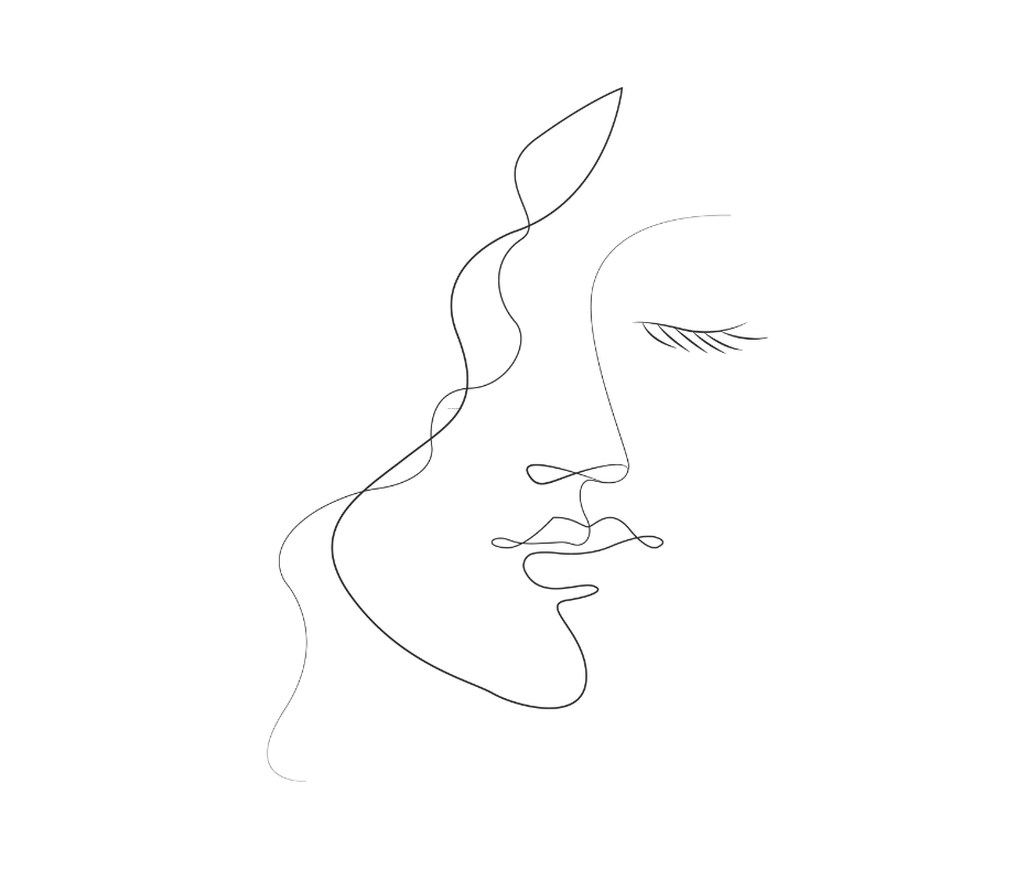 Abstract line illustration representing women’s health and wellbeing
